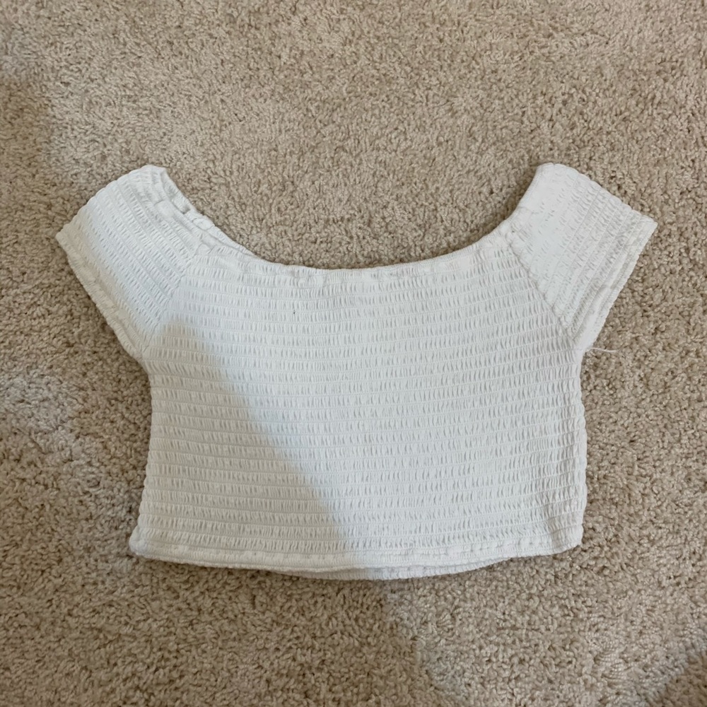 Brandy Melville Off the Shoulder Crop Top